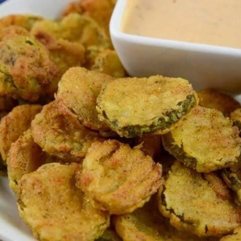 Fried Pickles That Crunch